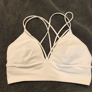 Strappy Lululemon sports bra